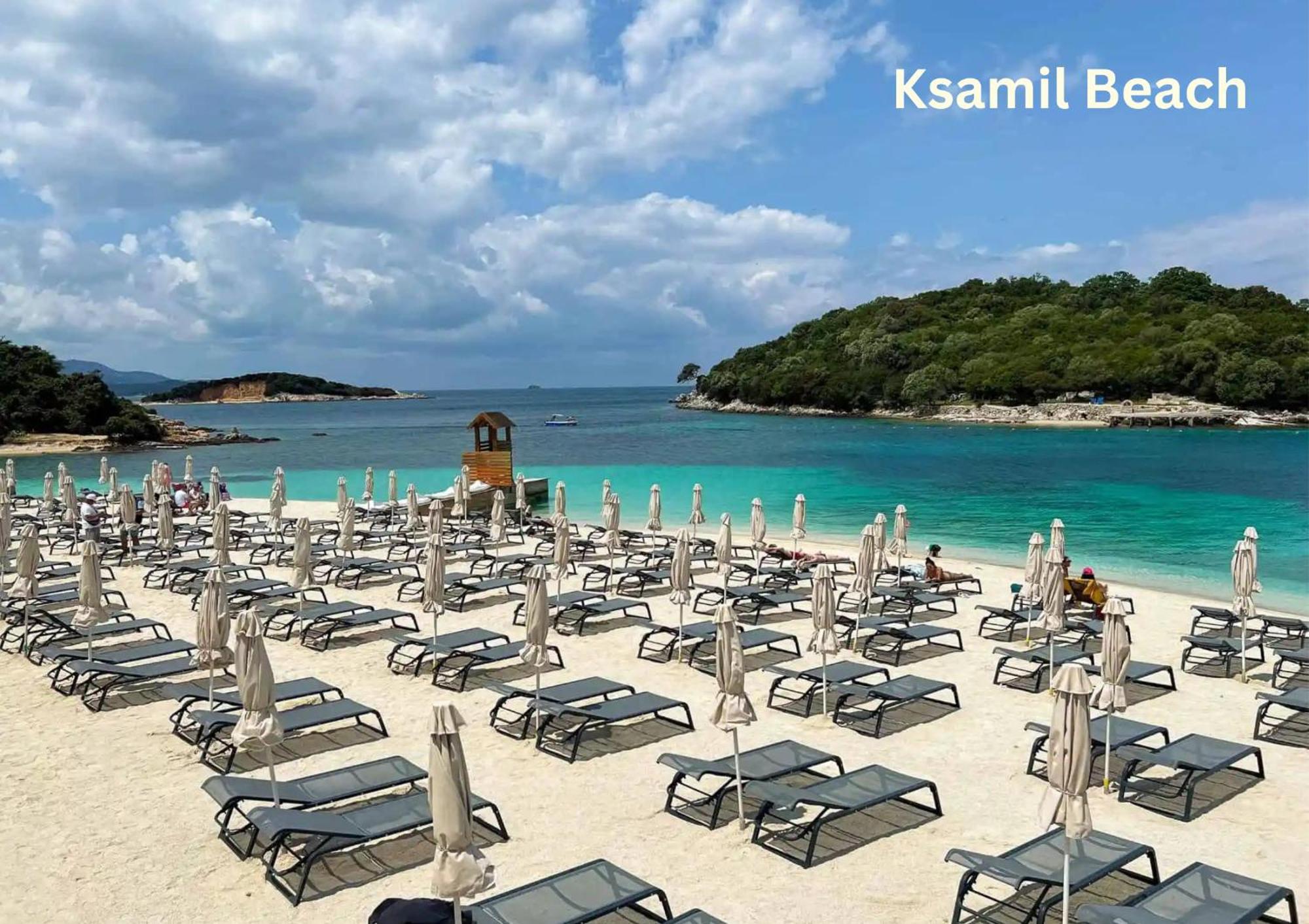 Vila Mihasi Ksamil Bagian luar foto